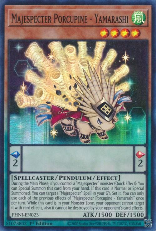 Majespecter Porcupine - Yamarashi PHNI-EN023 Prices | YuGiOh Phantom ...