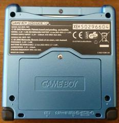 Console - Back | Gameboy Advance SP [Surf Blue] PAL GameBoy Advance