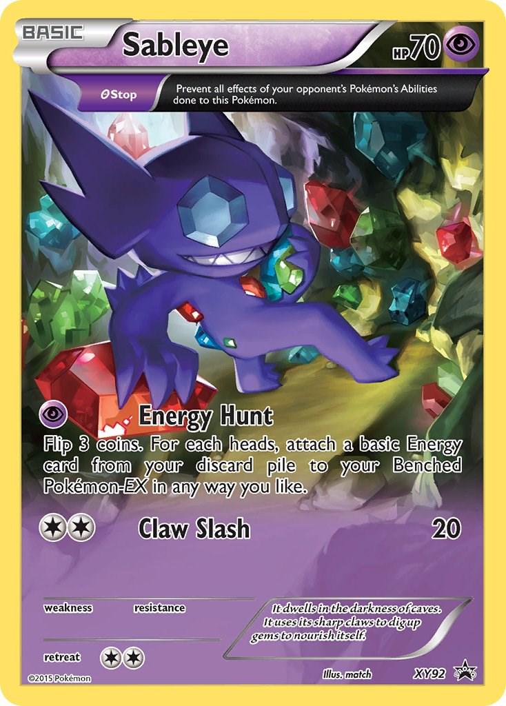 Sableye #XY92 Pokemon Promo