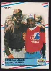 T. Gwynn, T. Raines [N. L. Batting Champs] #631 Baseball Cards 1988 Fleer Prices