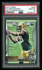 Ty Montgomery [Ball in Both Hands] #446 Football Cards 2015 Topps Prices