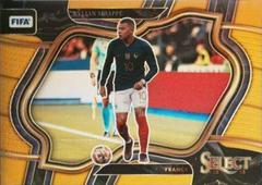 Kylian Mbappe [Gold] #217 Soccer Cards 2022 Panini Select FIFA Prices