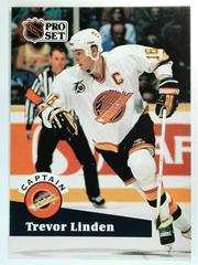 Trevor Linden #586 Hockey Cards 1991 Pro Set Prices