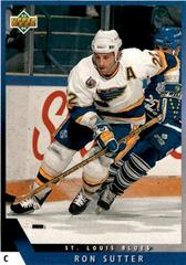 Ron Sutter Hockey Cards 1993 Upper Deck Prices