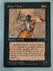 Armor Thrull [Scott Kirschner] Magic Fallen Empires Prices