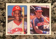 Essie Milner/Julio Cruz #53 / 239 Baseball Cards 1985 Topps Stickers Prices