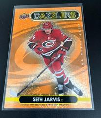 Seth Jarvis [Orange] Hockey Cards 2021 Upper Deck Dazzlers Prices