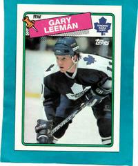 Gary Leeman #11 Hockey Cards 1988 Topps Prices