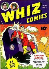 Whiz Comics #42 (1943) Comic Books Whiz Comics Prices