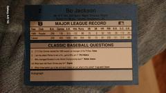 Back  | Bo Jackson Baseball Cards 1990 Classic
