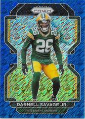 Darnell Savage Jr. [Blue Shimmer] Football Cards 2021 Panini Prizm Prices