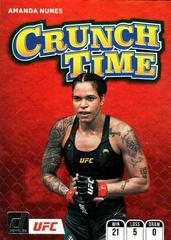 Amanda Nunes [Green] #5 Ufc Cards 2022 Panini Donruss UFC Crunch Time Prices