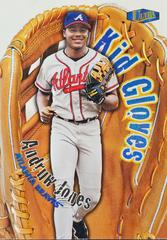 Andruw Jones #12 Baseball Cards 1998 Ultra Kid Gloves Prices