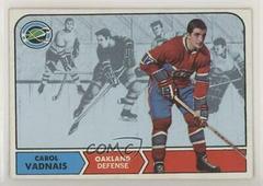 Carol Vadnais #81 Hockey Cards 1968 Topps Prices