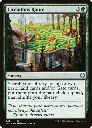 Circuitous Route #62 Magic Zendikar Rising Commander