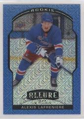 Alexis Lafreniere [Blue Line] Hockey Cards 2020 Upper Deck Allure Prices