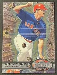 Rusty Greer #163 Baseball Cards 1997 Metal Universe Prices