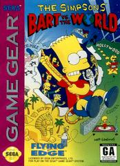 The Simpsons Bart Vs The World - Front | The Simpsons Bart vs the World Sega Game Gear