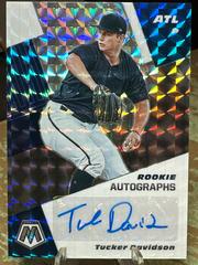 Tucker Davidson #RAM-TD Baseball Cards 2021 Panini Mosaic Rookie Autographs Prices