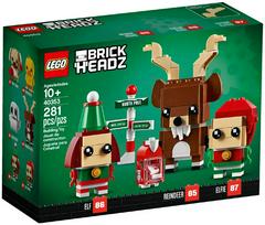 Reindeer, Elf & Elfie #40353 LEGO BrickHeadz Prices