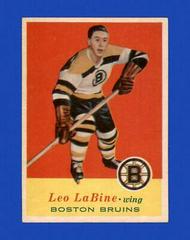 Leo Labine #9 Hockey Cards 1957 Topps Prices