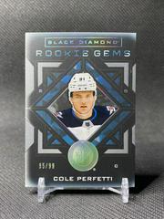 Cole Perfetti [Spectrum] Hockey Cards 2021 Upper Deck Black Diamond Rookie Gems Prices