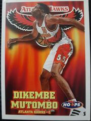 Dikembe Mutombo Basketball Cards 1997 Hoops Prices