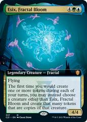 Esix, Fractal Bloom [Extended Art] Magic Commander 2021 Prices