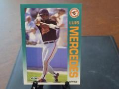 Luis Mercedes #16 Baseball Cards 1992 Fleer Prices