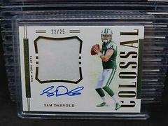 Sam Darnold [Prime] Football Cards 2018 National Treasures Rookie Colossal Signatures Prices