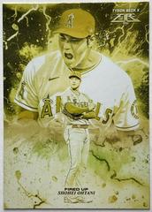 Shohei Ohtani #FIU-2 Baseball Cards 2022 Topps Fire Fired Up Prices