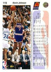 Text Logo | Kevin Johnson [Text Hologram] Basketball Cards 1992 Upper Deck