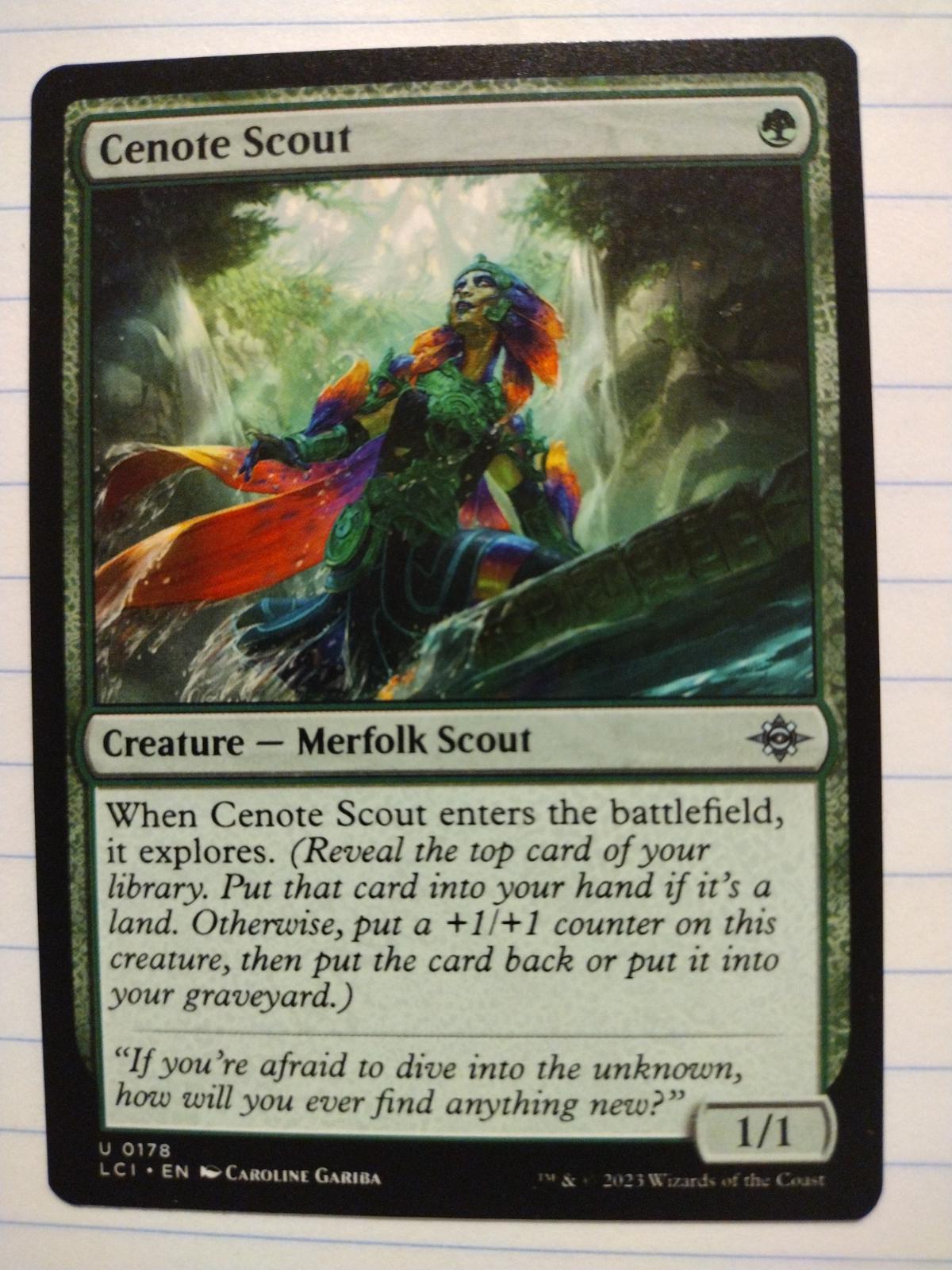 Cenote Scout #178 Magic Lost Caverns of Ixalan