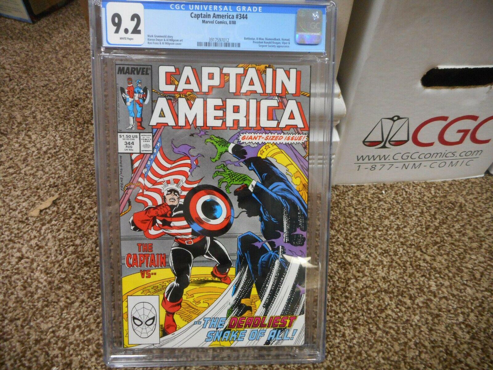 Captain America #344 (1988) Prices | Captain America Series