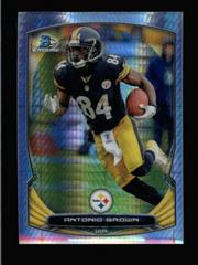 Antonio Brown [Prism Refractor] Football Cards 2014 Bowman Chrome Prices