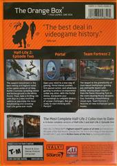 Back Of Box | Orange Box PC Games