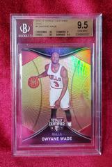 Dwyane Wade [Gold] #5 Basketball Cards 2016 Panini Totally Certified Prices