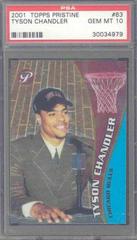 Tyson Chandler Basketball Cards 2001 Topps Pristine Prices