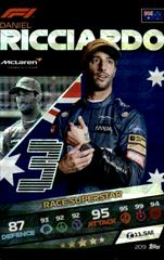 Daniel Ricciardo #209 Racing Cards 2021 Topps Turbo Attax Formula 1 Prices