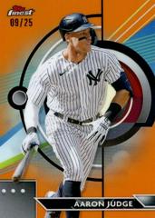 Aaron Judge [Orange] Baseball Cards 2023 Topps Finest Prices