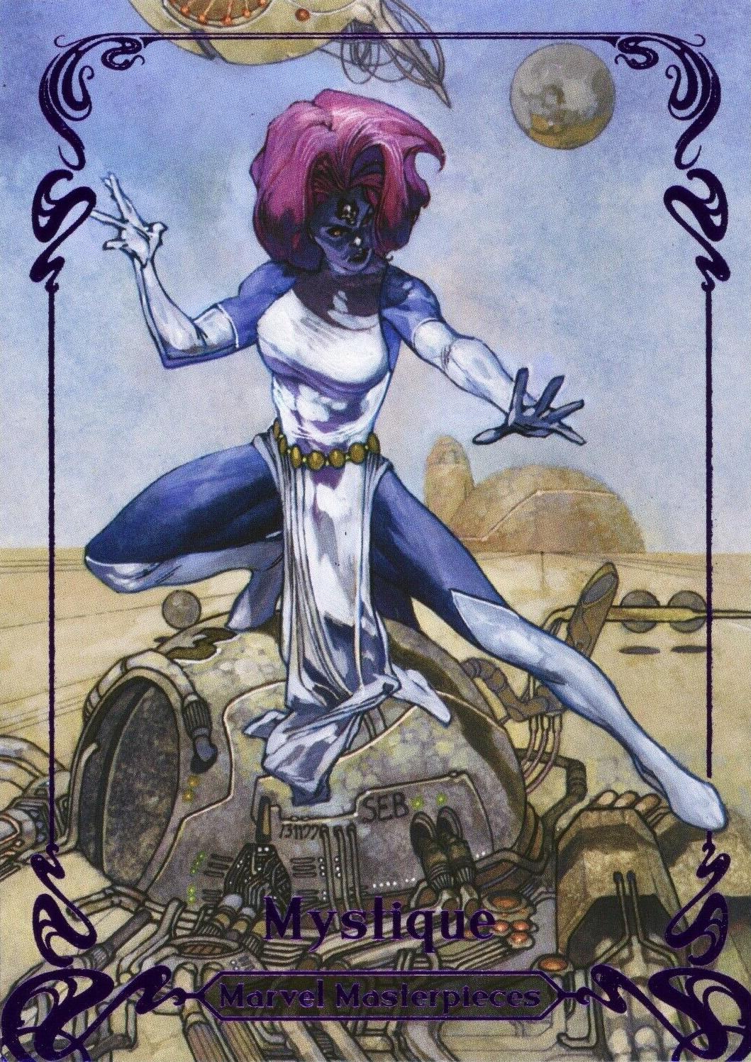 Mystique [Epic Purple] #77 Marvel 2018 Masterpieces