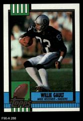 Willie Gault Football Cards 1990 Topps Prices