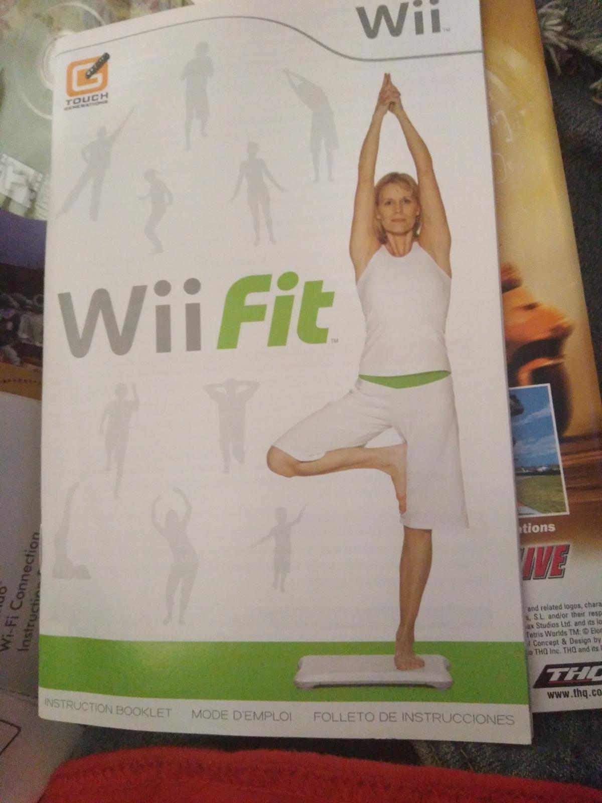 Wii Fit Manual only PAL Wii