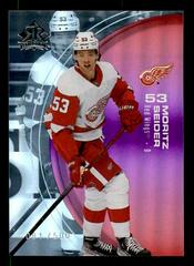 Moritz Seider [Ruby] #14 Hockey Cards 2021 Upper Deck Triple Dimensions Reflections Prices