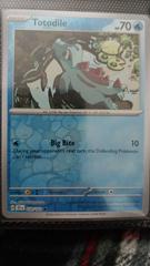 Totodile [Reverse Holo] Pokemon Temporal Forces Prices