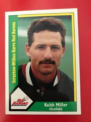 Keith Miller Baseball Cards 1990 CMC Scranton Red Barons Prices