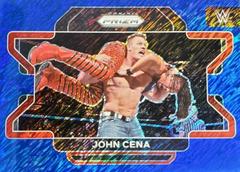 John Cena [Blue Shimmer Prizm] Wrestling Cards 2022 Panini Prizm WWE Prices