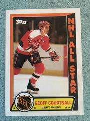 Geoff Courtnall Hockey Cards 1989 Topps Stickers Prices