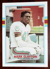 Mark Clayton Football Cards 1989 Topps Prices