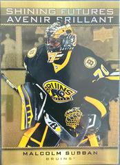 Malcolm Subban #SF-1 Hockey Cards 2015 Upper Deck Tim Hortons Collector's Series Prices